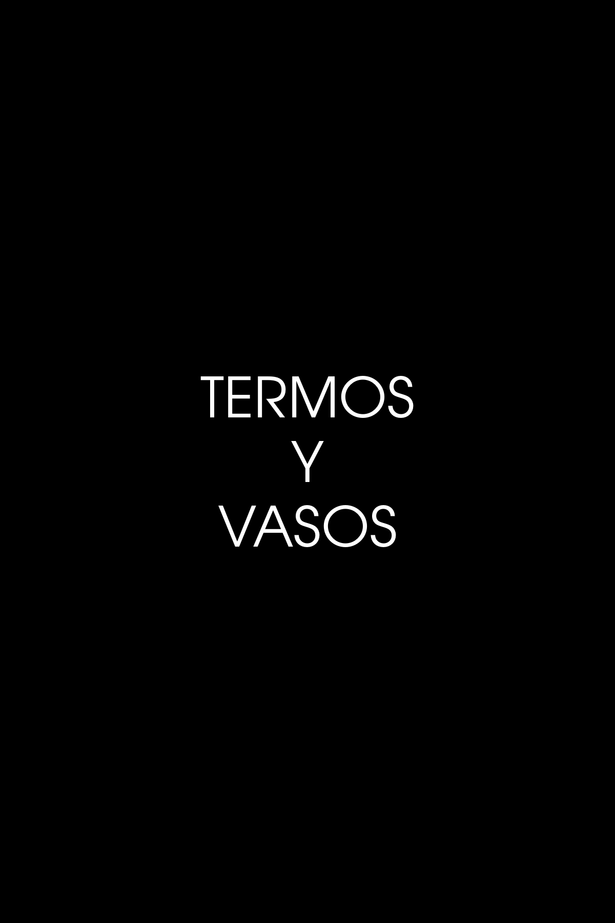 Termos y Vasos