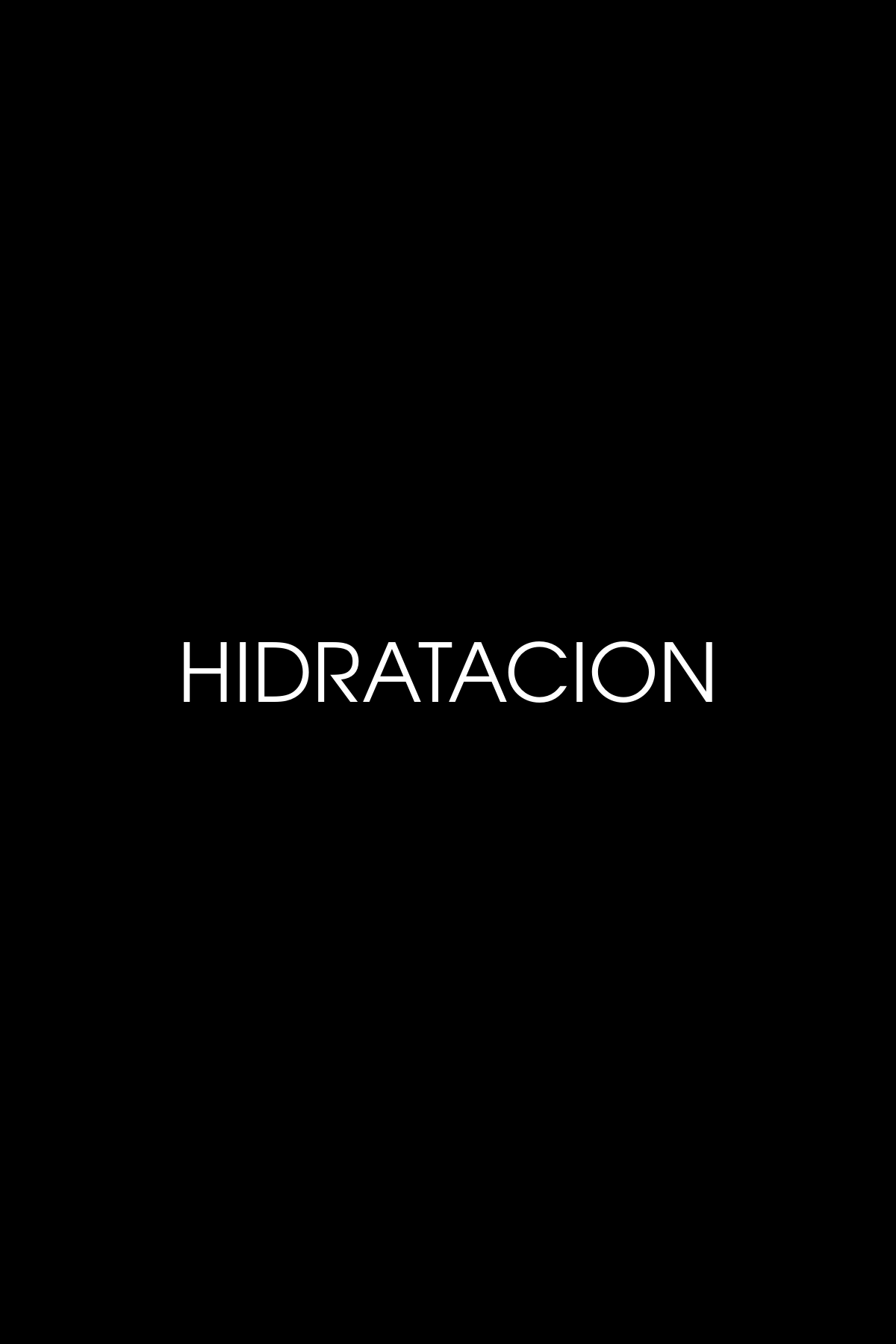 Hidratación