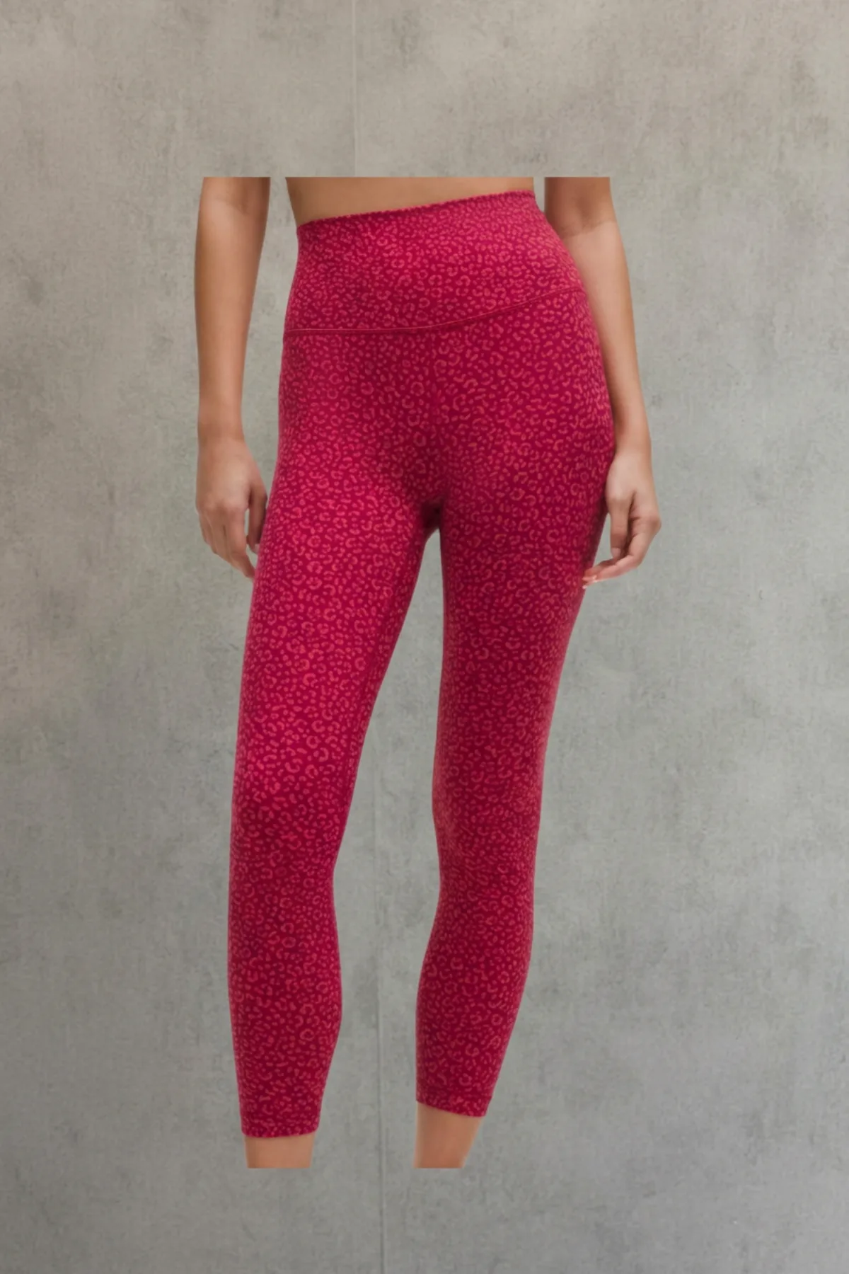 Lululemon Leggings high rise - fuccia pintas coral | Talla 4