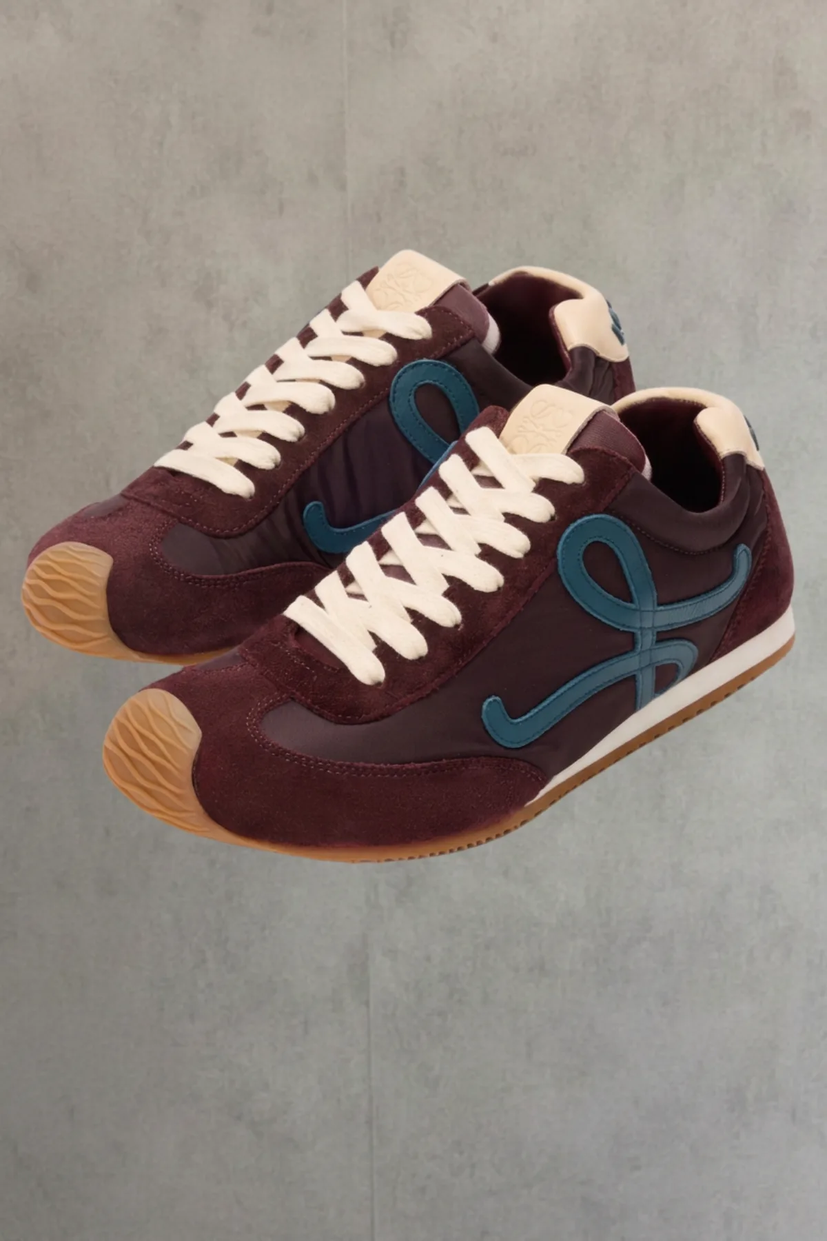 Zapatos Ballet Runner 2.0 de Loewe - Burgundy/azul | Talla 39 eur