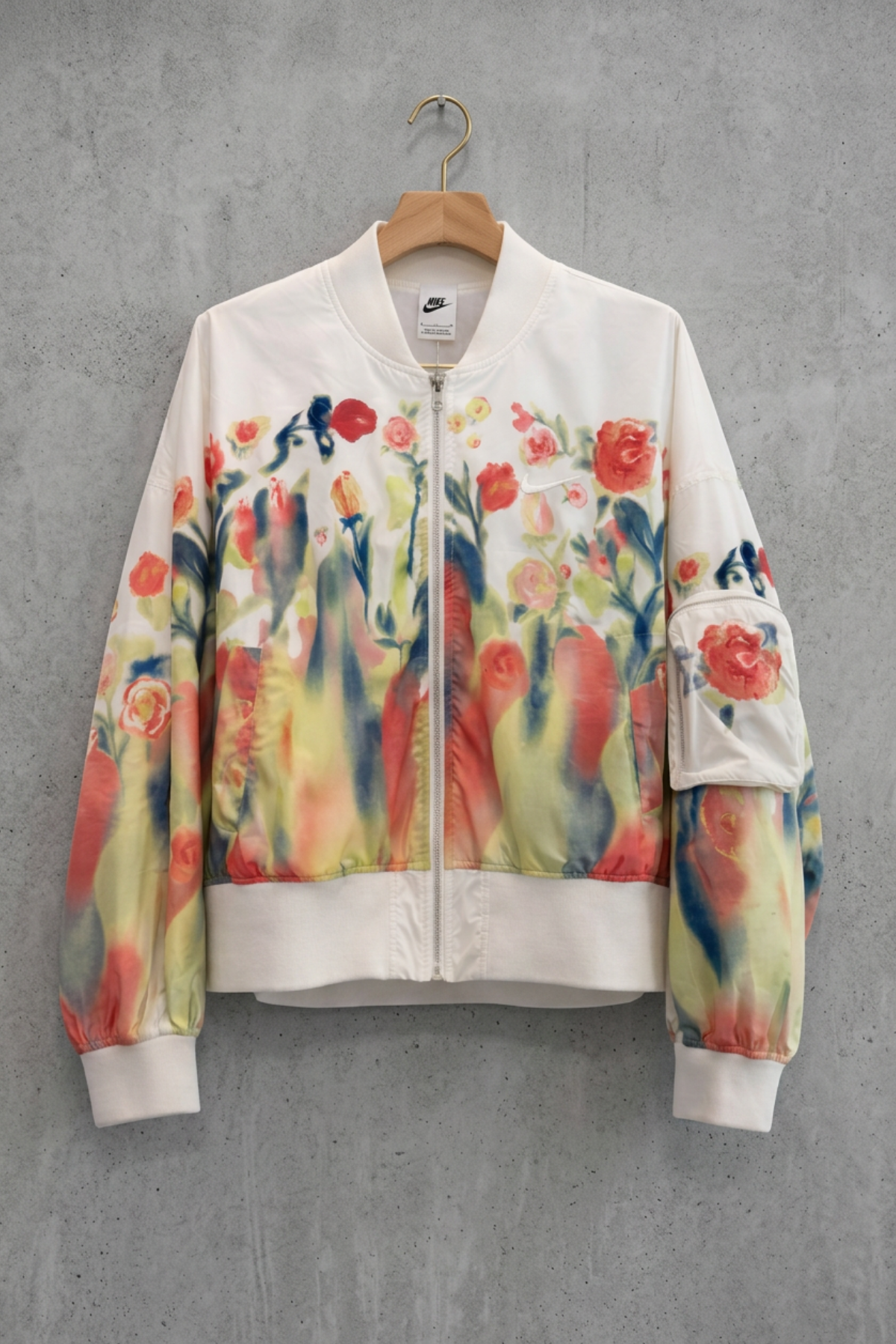 Chaqueta Bomber Nike - Floral | Talla S