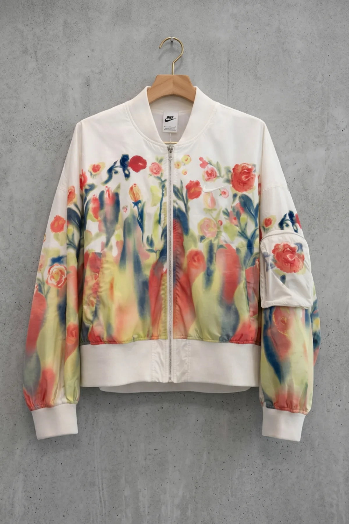 Chaqueta Bomber Nike - Floral | Talla S