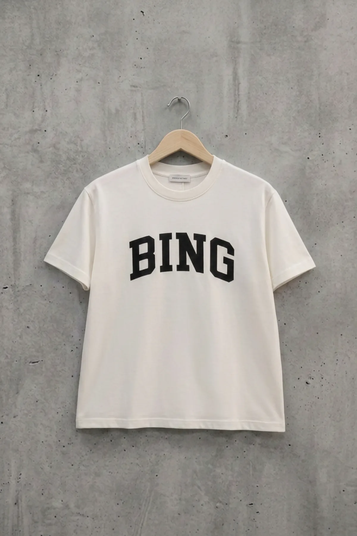Anine Bing Camiseta - Blanca | Talla L