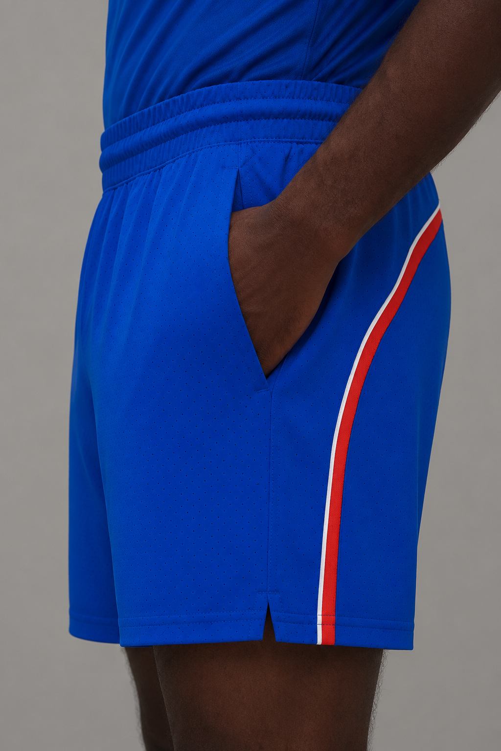 Lululemon Short Pace Breaker Linerless 7" Perforated hombre - Azul | Talla M