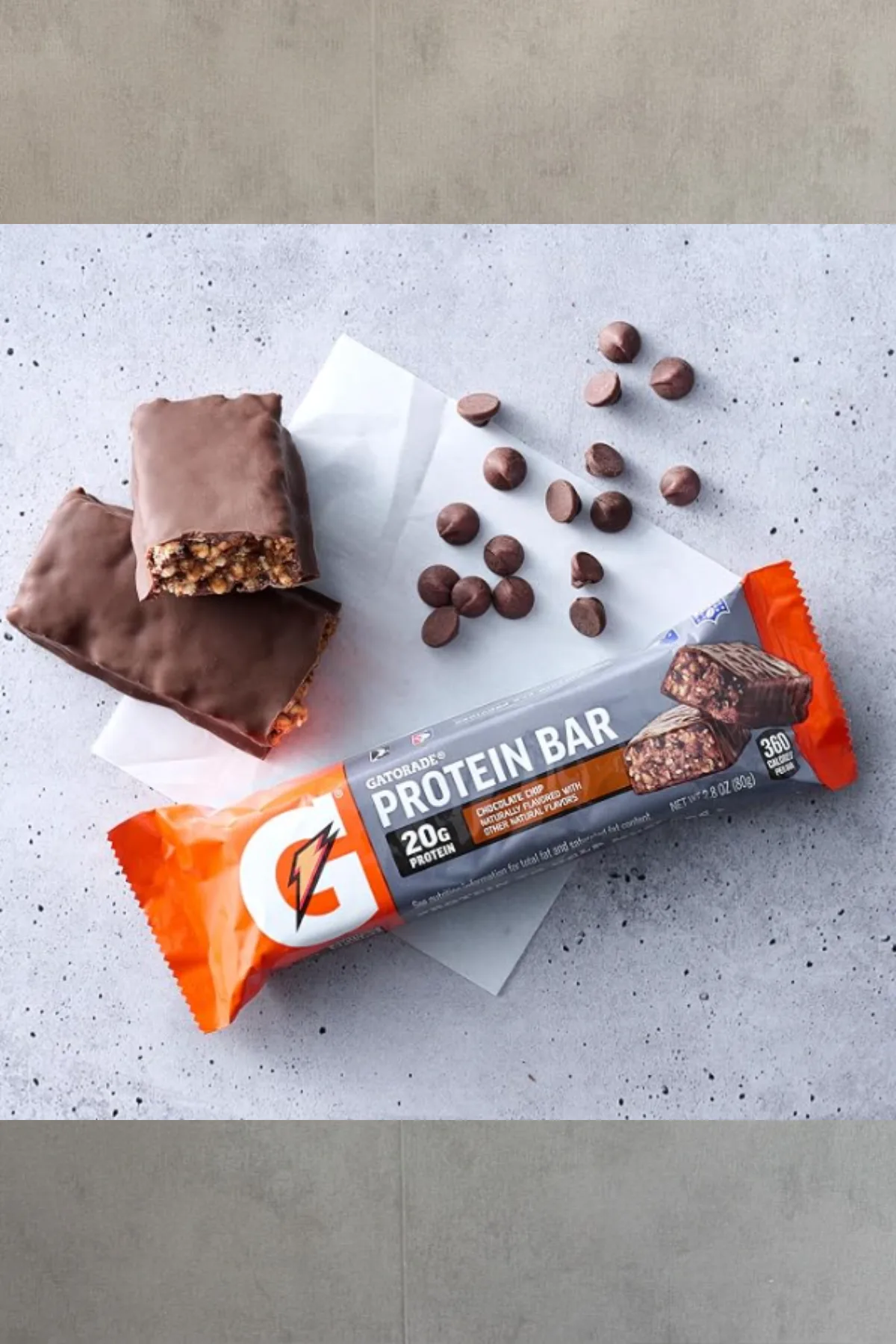 Gatorade Whey Protein, Barras de proteina | Chocolate Chip