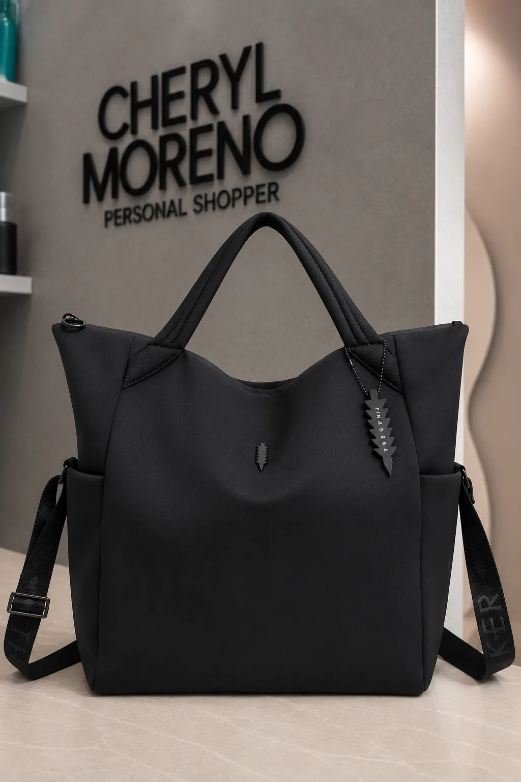 Thacker Raven Tote bag - negro