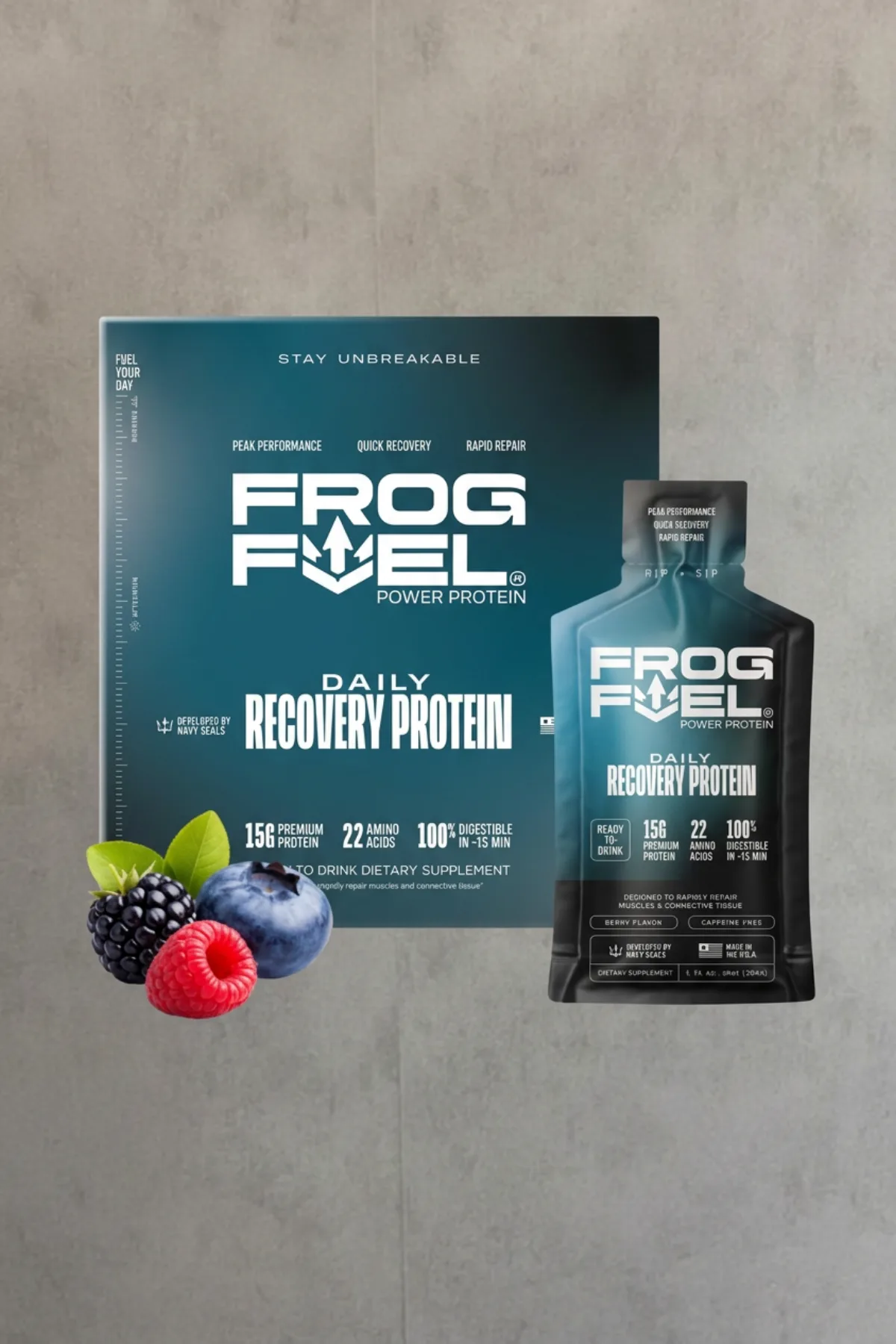 Frog Fuel Shots de Proteína
