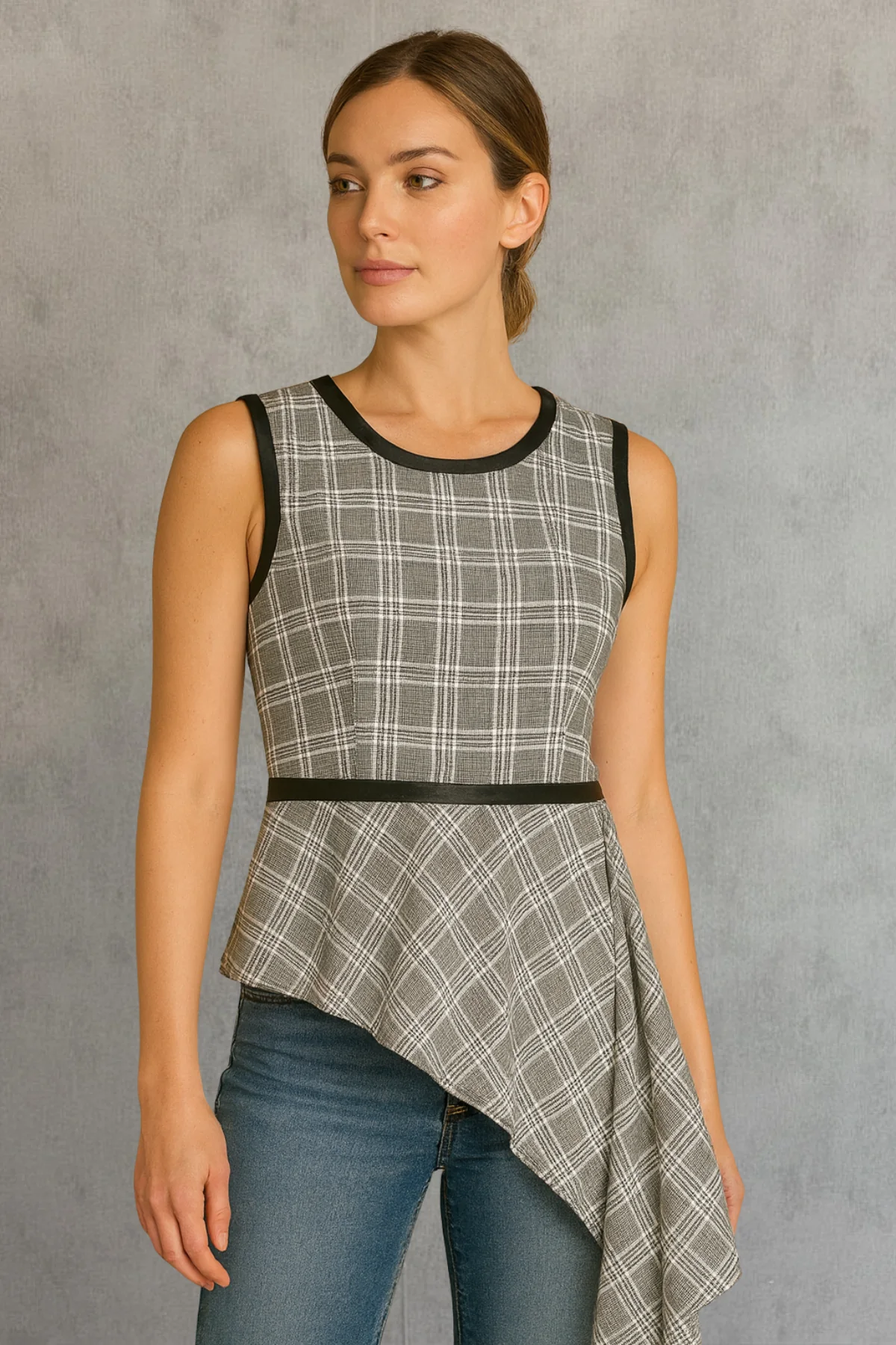Blusa BCBG asimetrica | Talla S